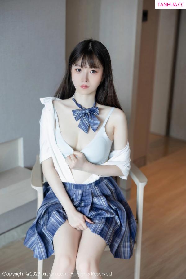   [XiuRen]高清写真图 2023.06.29 No.6993 林悠悠 格子裙美腿第52张图片